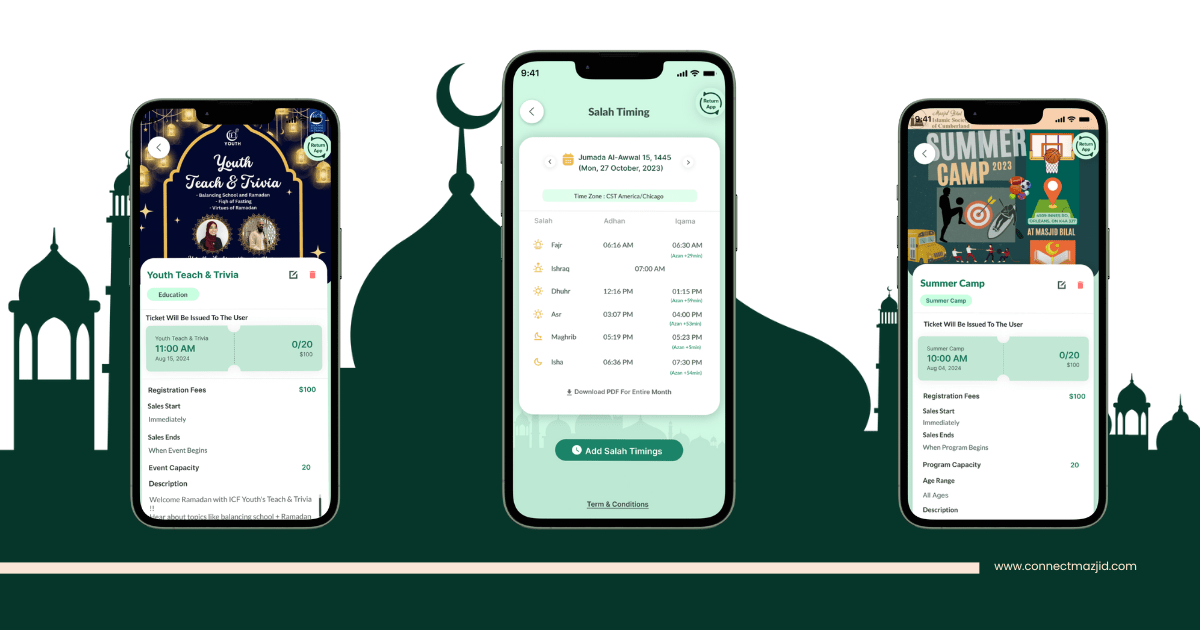 ConnectMazjid: Unifying Texas Muslims Through Technology