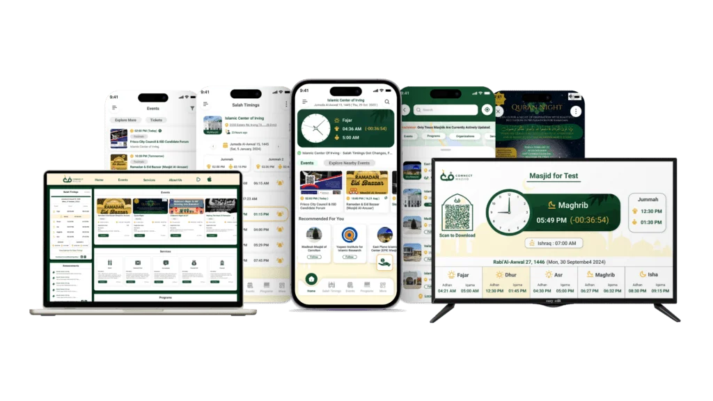 masjid management software, connectmazjid