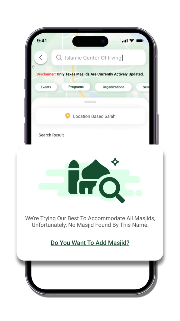 Add Masjid near me