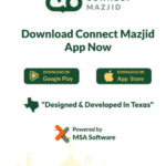 Download ConnectMazjid App on Playstore or on Appstore