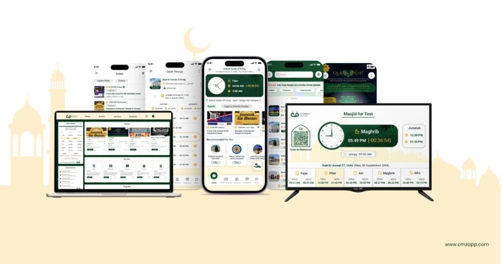 CMZ : Athan and iqamah app with prayer notifications
