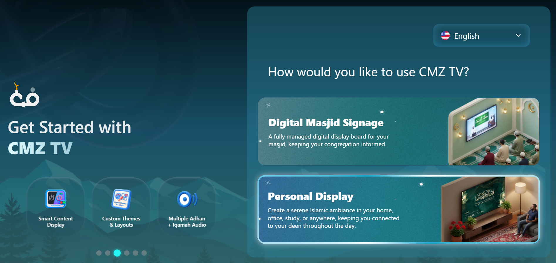 Choose Personal Display
