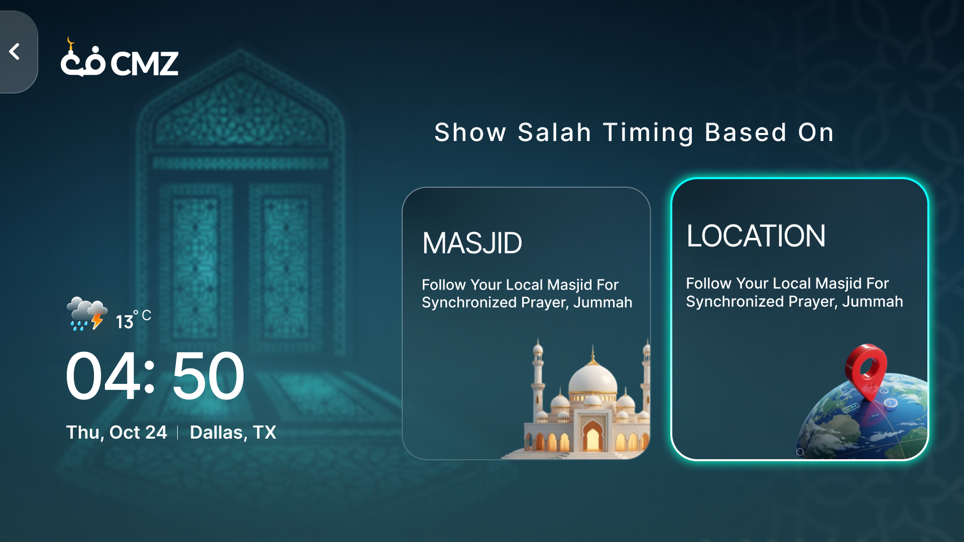 Pick your timing source